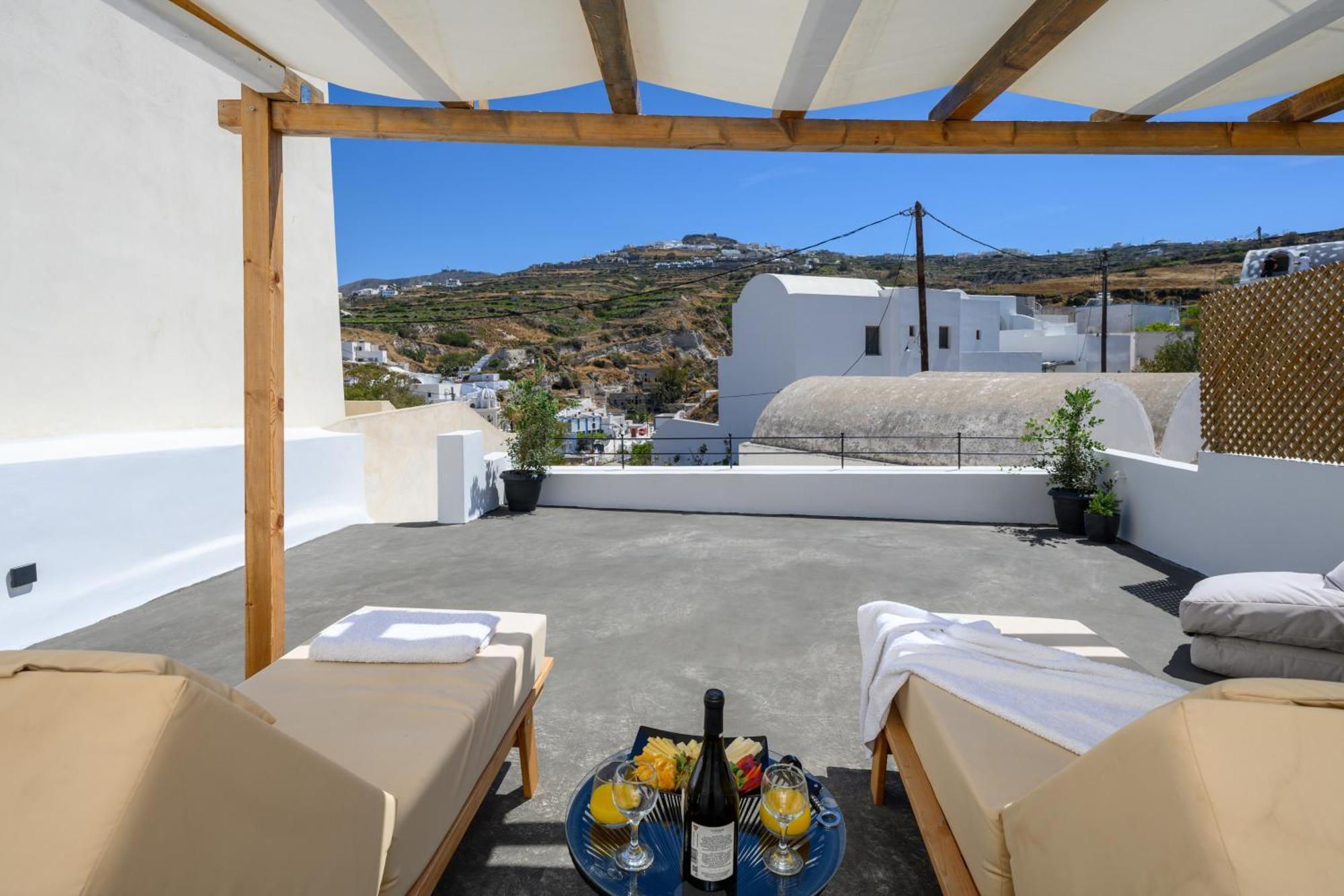 Angeleve Villa With Private Jacuzzi Fira  Exterior photo